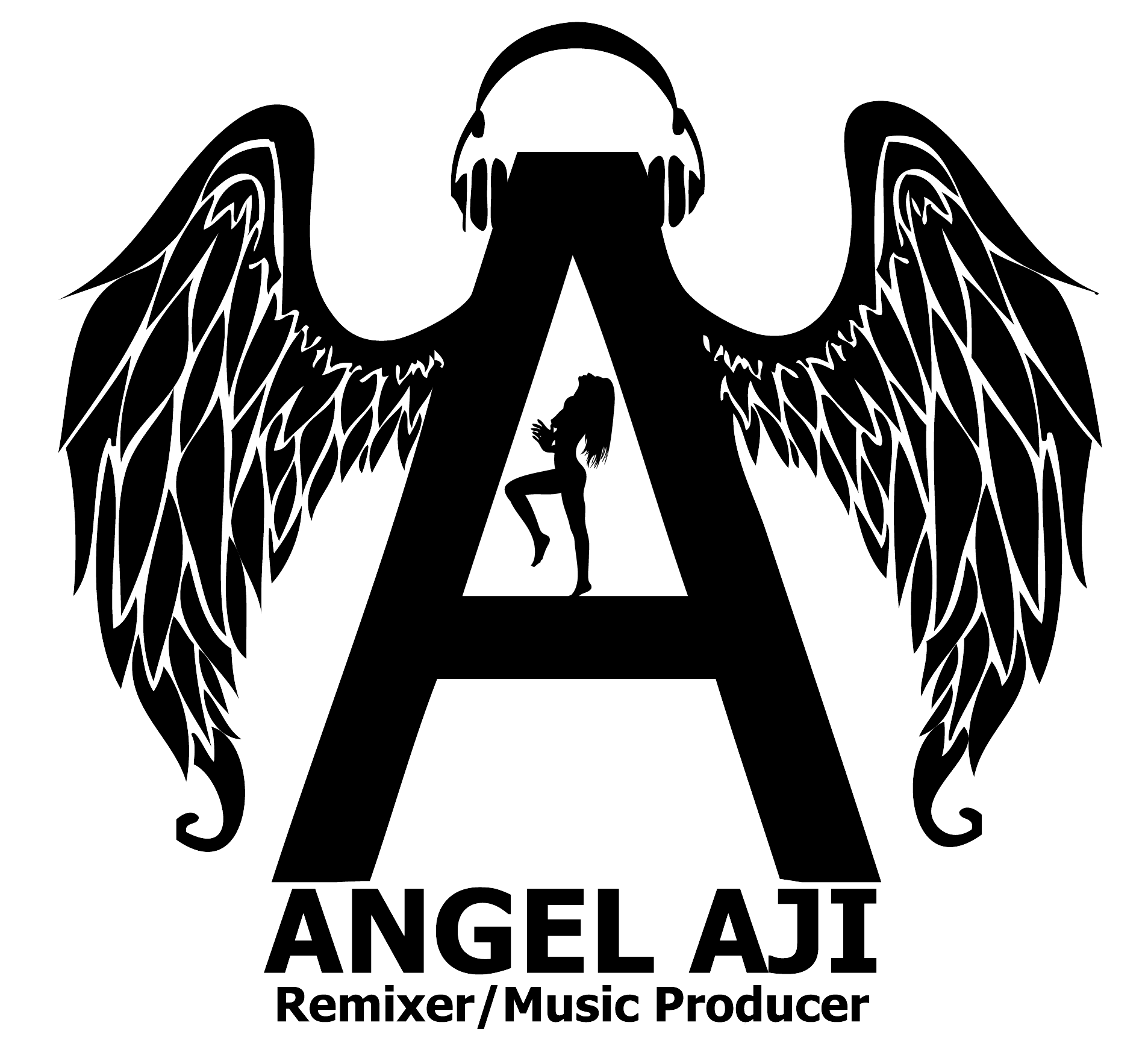 AA logo black